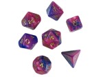 Toxic Polydice Set - Acid (Purple/Blue)